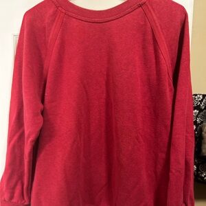 Prana Women's dark pink Crew Neck Sweater